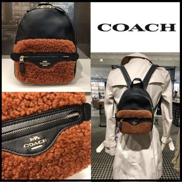 coach charlie backpack mini